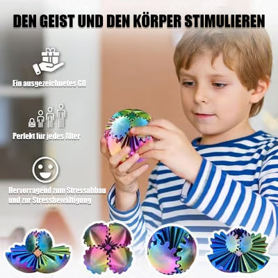 JEREMYTIS™-⚙️Das Steampunk Wirbelnde Wunder Fidget (Zahnball)