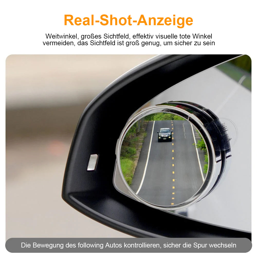 Saugnapf-Auto-Konvex-Blind-Spot-Spiegel (1 Set / 2 Stück)