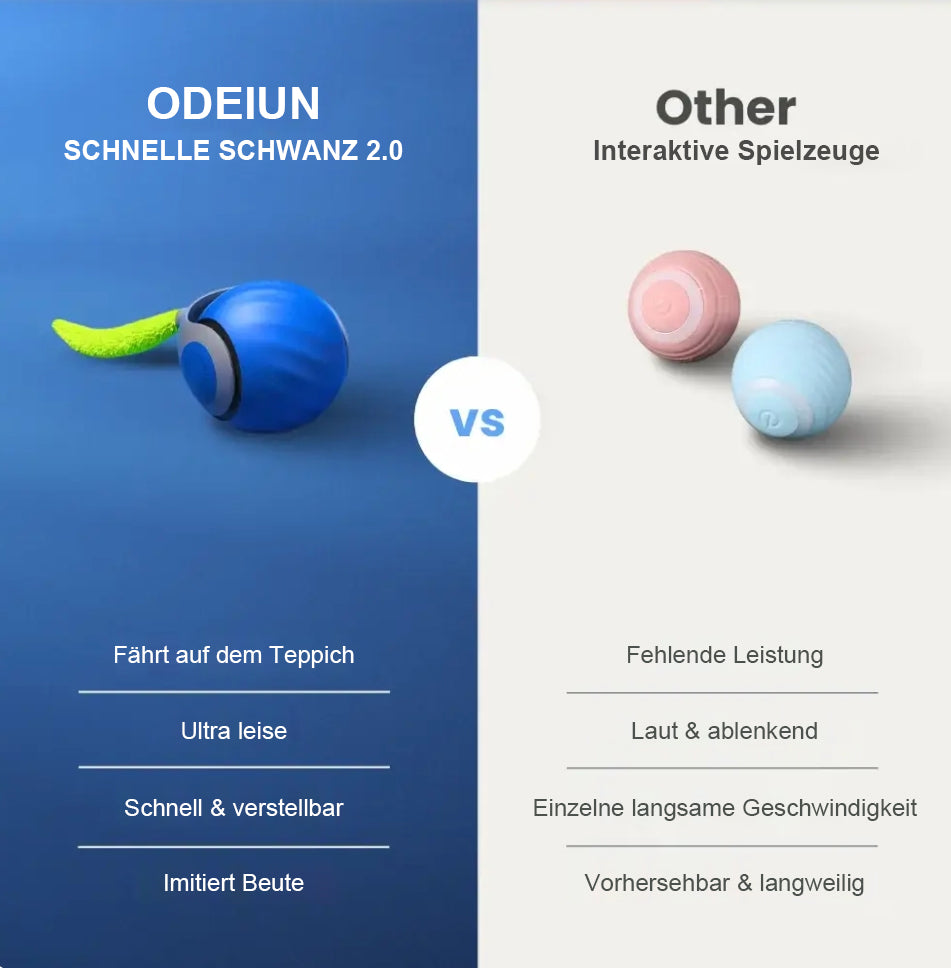 🐈Schneller Ball - Interaktives Katzenspielzeug