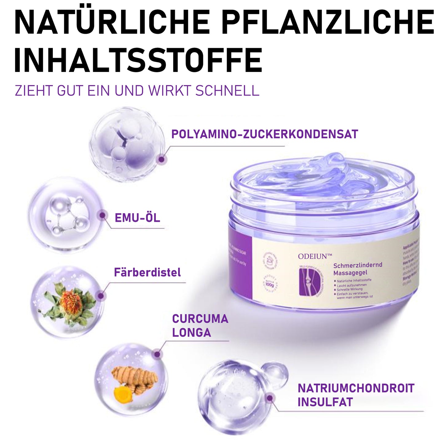 🔥ODEIUN™ AOA-zugelassenes Schmerzlinderungs-Gel