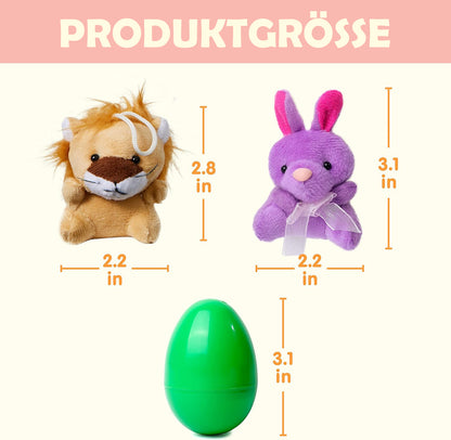 🐣Vorgefüllte Ostereier, gefüllt mit Plüschspielzeugtieren