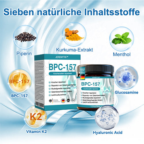 JEREMYTIS™ 𝐁𝐏𝐂-𝟏𝟓𝟕 𝐆𝐞𝐥𝐞𝐧𝐤𝐡𝐞𝐢𝐥𝐬𝐚𝐥𝐛𝐞 🦴 Behandelt Arthritis, Neuropathie, Rheuma, Sportverletzungen und mehr
