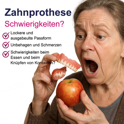 JEREMYTIS™ Thermoplastisches Haftmittel für Zahnprothesen