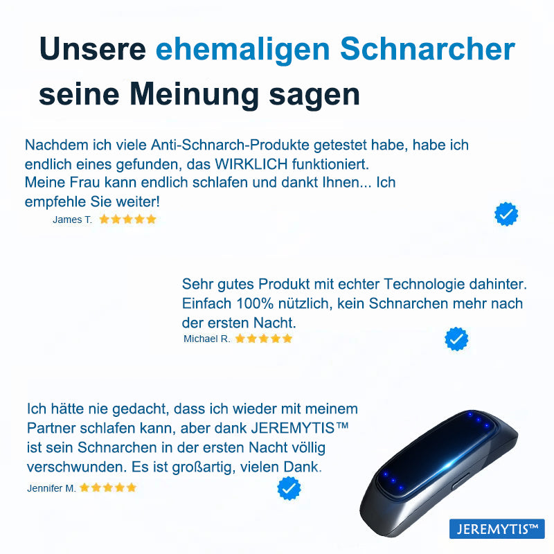 ✨[Offizieller Store] JEREMYTIS™ Professionelles Anti-Schnarch-Gerät