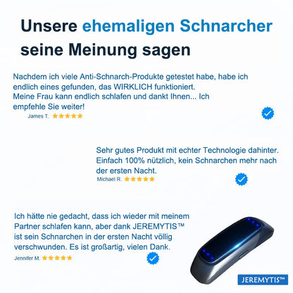 ✨[Offizieller Store] JEREMYTIS™ Professionelles Anti-Schnarch-Gerät