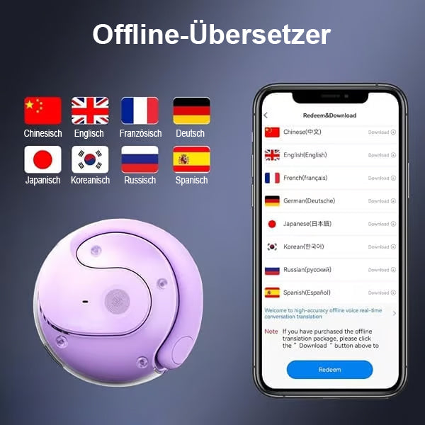 Letzter Tag der Aktion: 49 % RABATT🔥T26 Pro Drahtlose Bluetooth-Übersetzungs-Ohrhörer