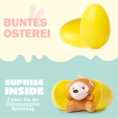 🐣Vorgefüllte Ostereier, gefüllt mit Plüschspielzeugtieren